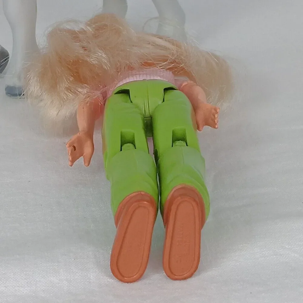 Fisher-Price Loving Family Dollhouse Blonde Mother Grey Pony White Mane Saddle